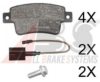FIAT 77365464 Brake Pad Set, disc brake